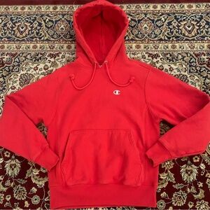 CHAMPION Reverse Weave Cotton/Poly Pocketed Hoodie